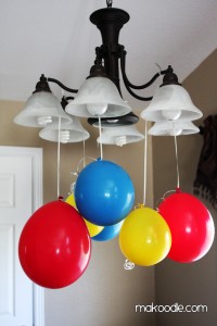 Hanging Balloons - Makoodle
