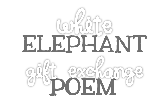 Holiday Christmas White Elephant Gift Exchange Invitation | Zazzle